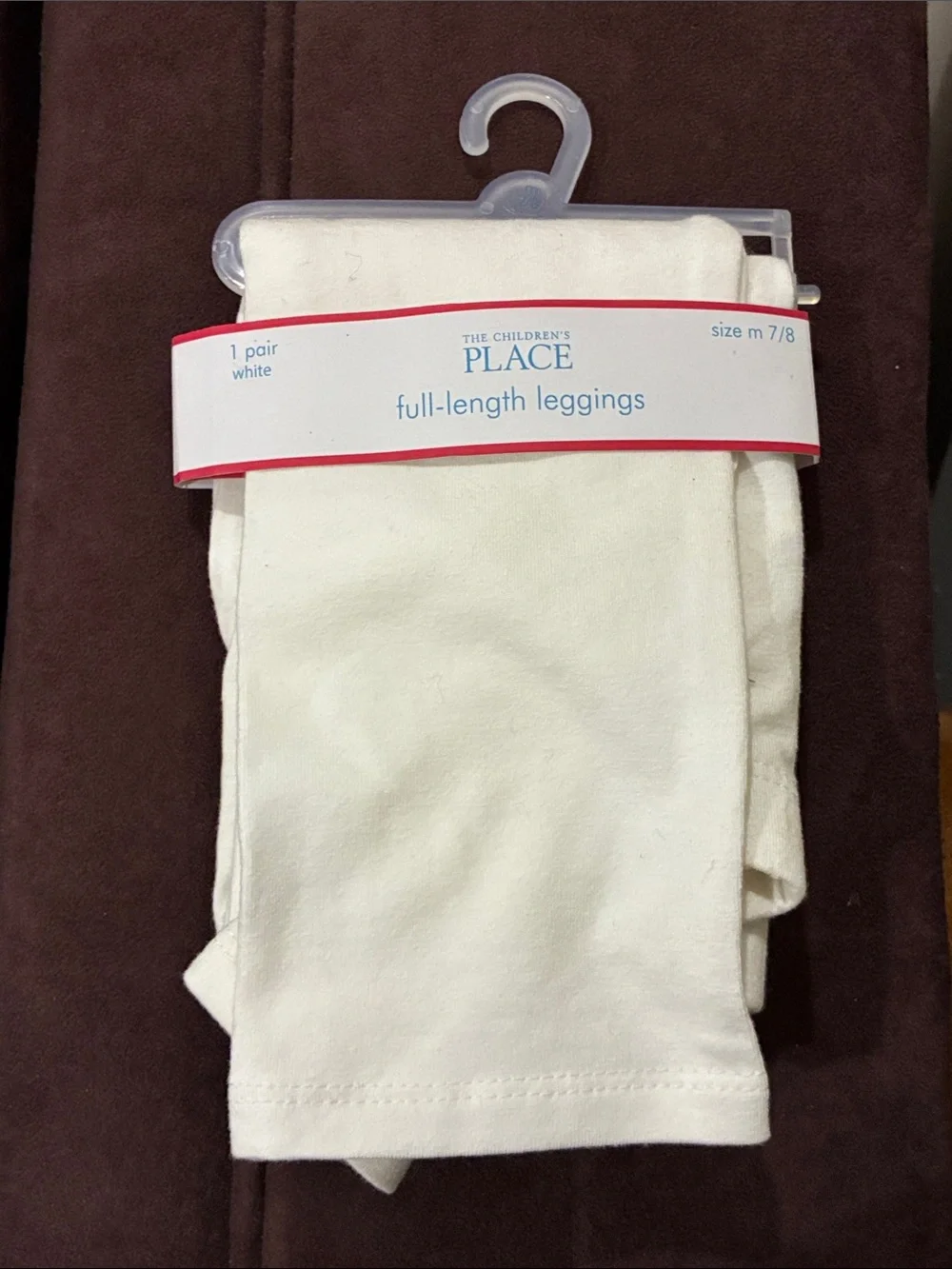 The Children's Place White Full-Length Leggings